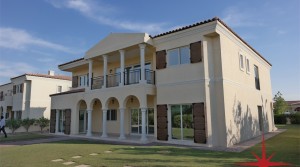 Green Community, Exquisite 5 BR Villa with Private Garden + Maids room