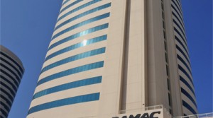 Business Bay, Shell & Core Office on Higher Floor with B Khalifa & Lake View in Business Tower by Damac