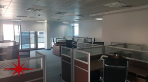 Furnished Offices On Higher Floor with SZR and Lake View Close To Metro Station