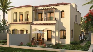 3 BR Modern Spanish Semi Detached Townhouse with Maid Room in Dubailand