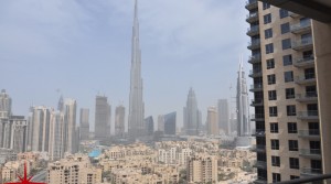 South Ridge 5, Spacious 3 BR Overlooking Burj Khalifa and the Fountains