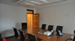 Fitted office with glass partition – ready to move-in